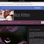 Alice Kitten Discount Promotion Alice Kitten Discount Promotion