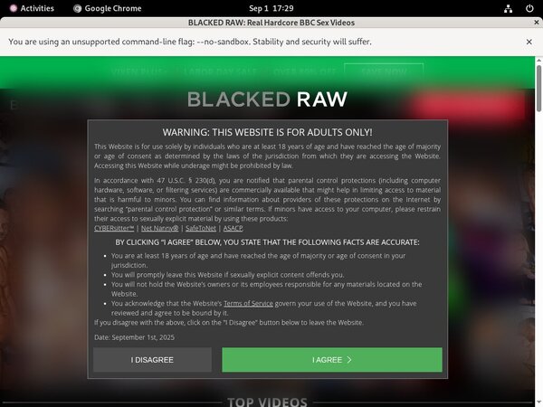 Blacked Raw X