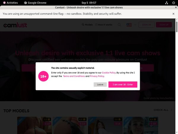 Cam Lust Trial Videos