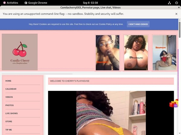 Camilacherryxxx.modelcentro.com Android