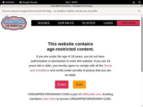 Creampie For Granny Using Discount