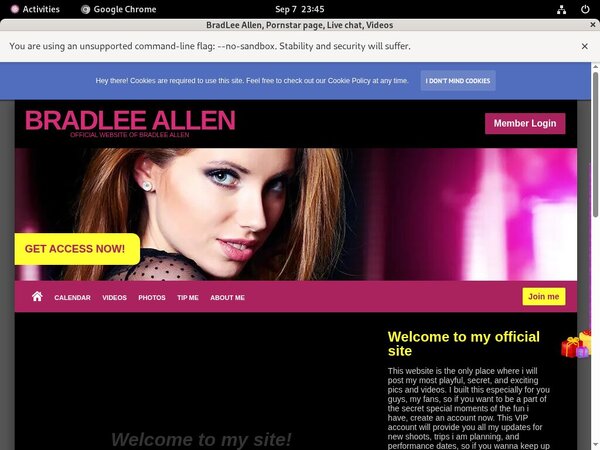 Create BradLeeAllen Account Create BradLeeAllen Account