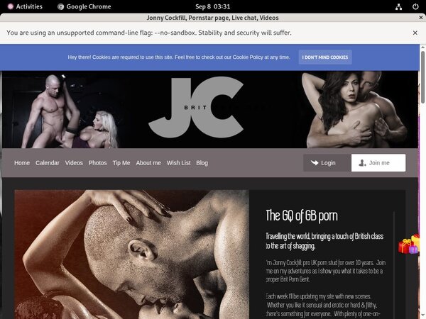 Daily Jonny Cockfill Account