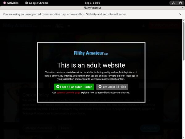 Discount Filthyamateur.net Trial Link