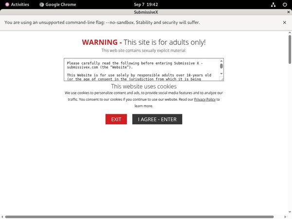 Discount Submissivex Save 50% Discount Submissivex Save 50%