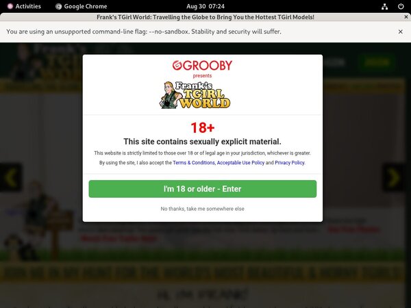 Discount Trial Franks T-Girl World Discount Trial Franks T-Girl World