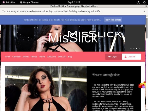 FindomMisSlick Discount Memberships