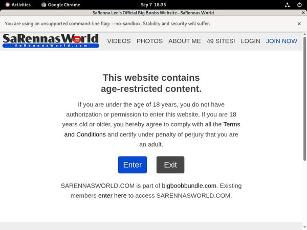 Free Account For Sarennasworld.com Free Account For Sarennasworld.com