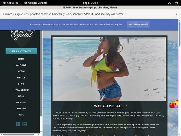 Free EllieBoulder Logins