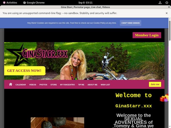 Free Gina Starr Codes
