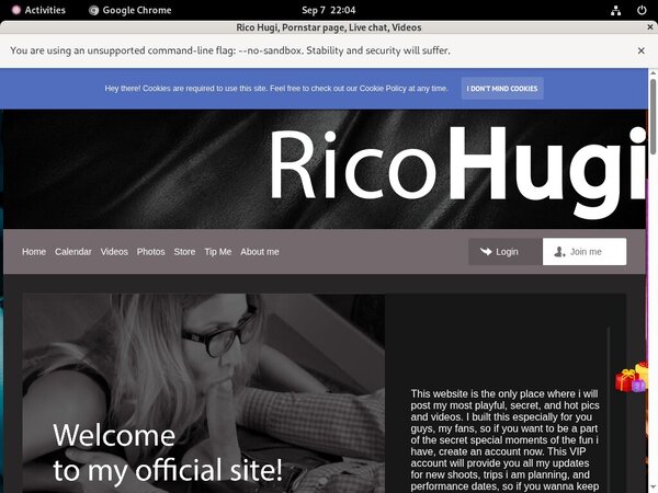 Free Rico Hugi Trial Memberships