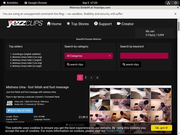 Freies Yezzclips.com