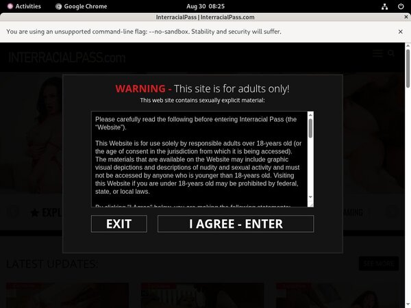 Get Interracialpass Free Login