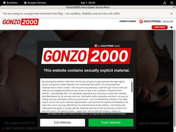 Gonzo 2000 Register Gonzo 2000 Register