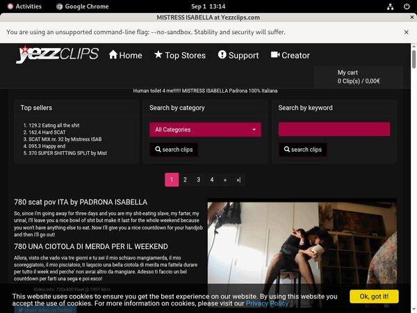 Join MistressIsabella With Paypal