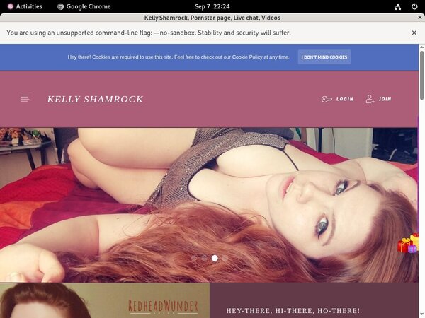 Kelly Shamrock Website Accounts