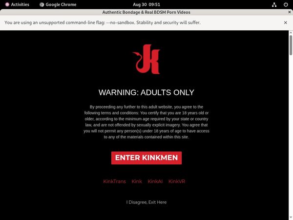 Kinkmen.com Special Offer Kinkmen.com Special Offer