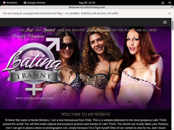 Latinatranny.com Discount Join Page