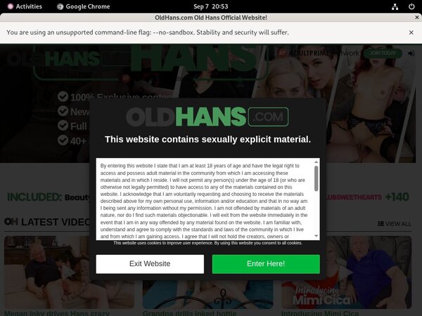 Oldhans.com Full Access