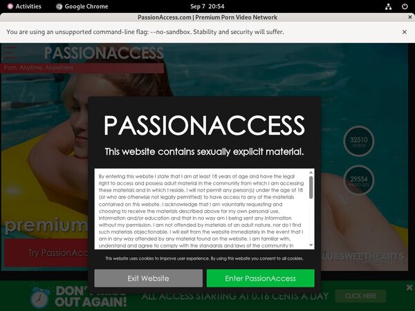 Premium Passionaccess.com Account