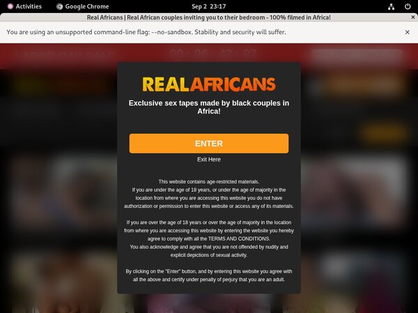 Realafricans Paypal Trial