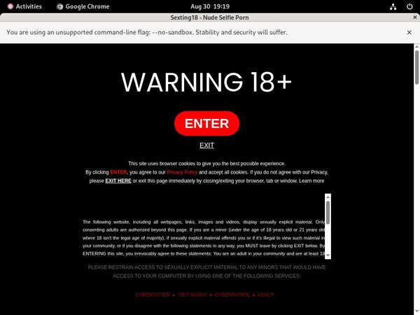 Sexting 18 Promo Deal Sexting 18 Promo Deal