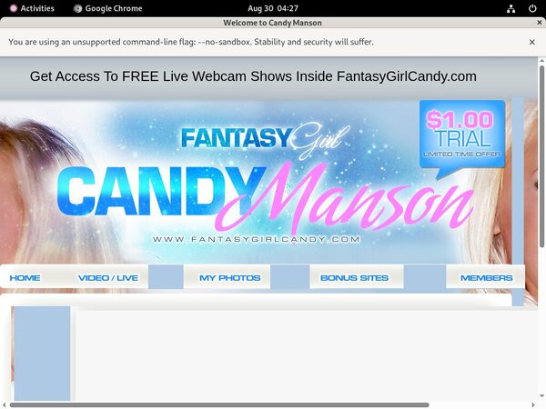 Special Fantasy Girl Candy Discount