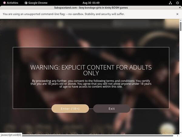 Subspace Land Free Trial Tour