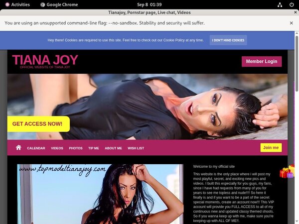 Tianajoy.modelcentro.com Con Deposito Bancario