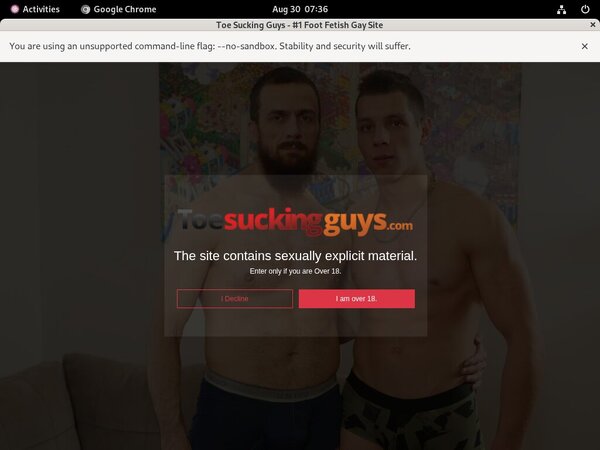 Toesuckingguys.com Password Share