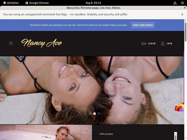 Try Nancy Ace For Free Try Nancy Ace For Free