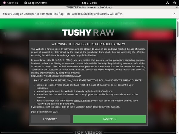 Tushy Raw Limited Offer
