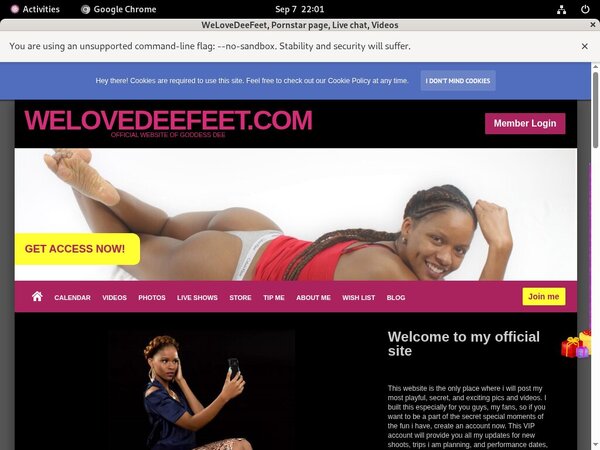 WeLoveDeeFeet Free Trial Member WeLoveDeeFeet Free Trial Member