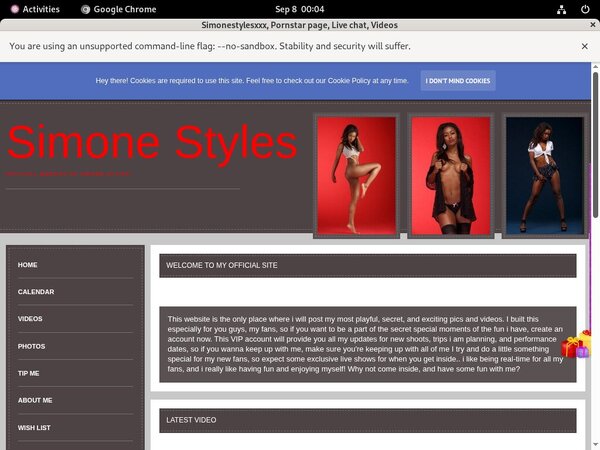 Simonestylesxxx.modelcentro.com Photos