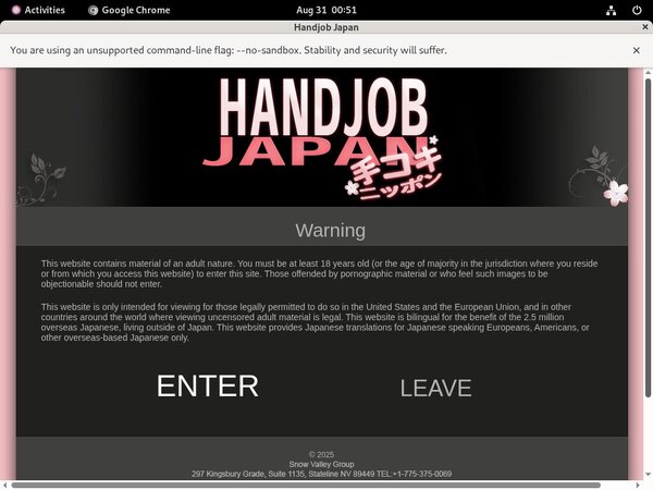 Handjobjapan.com Free Username