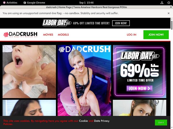 Dadcrush.com Discount Login