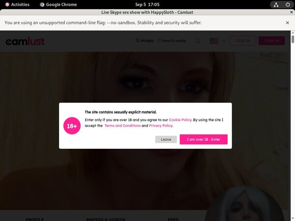 Camlust.com Pass Login