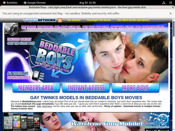 Beddableboys Free Trial Discount Beddableboys Free Trial Discount
