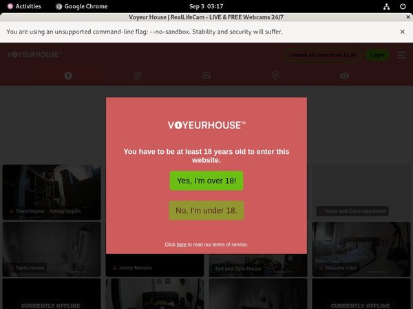 House Voyeur Membership Discount