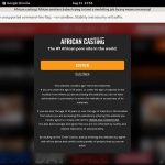 African Casting Working Account African Casting Working Account